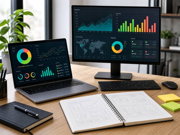 Data dashboard course workspace